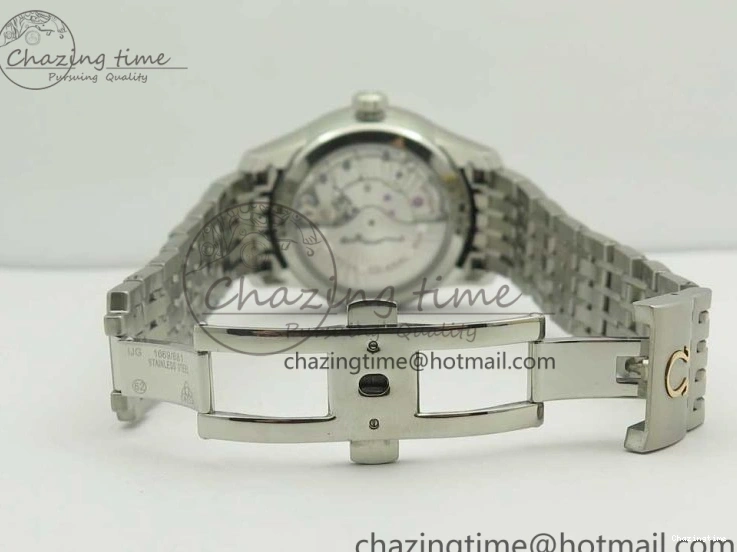 0512 De Ville Hour Vision 41mm SS VSF 1:1 Best Edition White Dial on SS Bracelet A8500 Super Clone Casual 7946